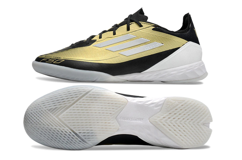 Chuteira Adidas X F50 Futsal - Preto/Dourado