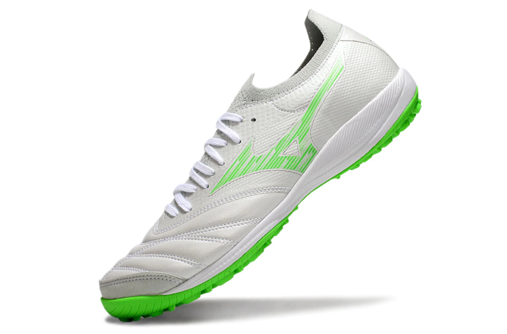 Chuteira Miuzno Morelia Neo Sala β Society - Branco/Verde