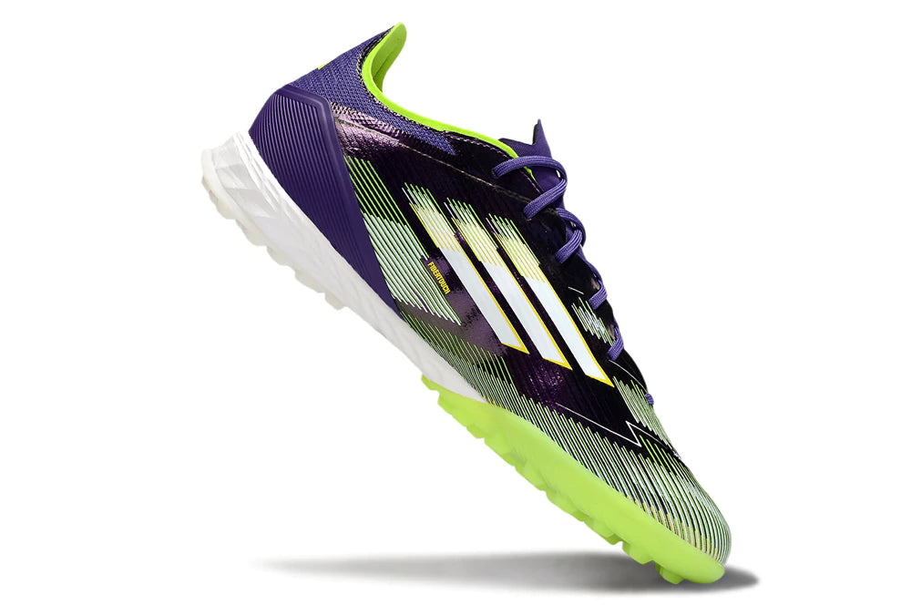 Chuteira Adidas X F50 Pro Society - Roxo/Verde