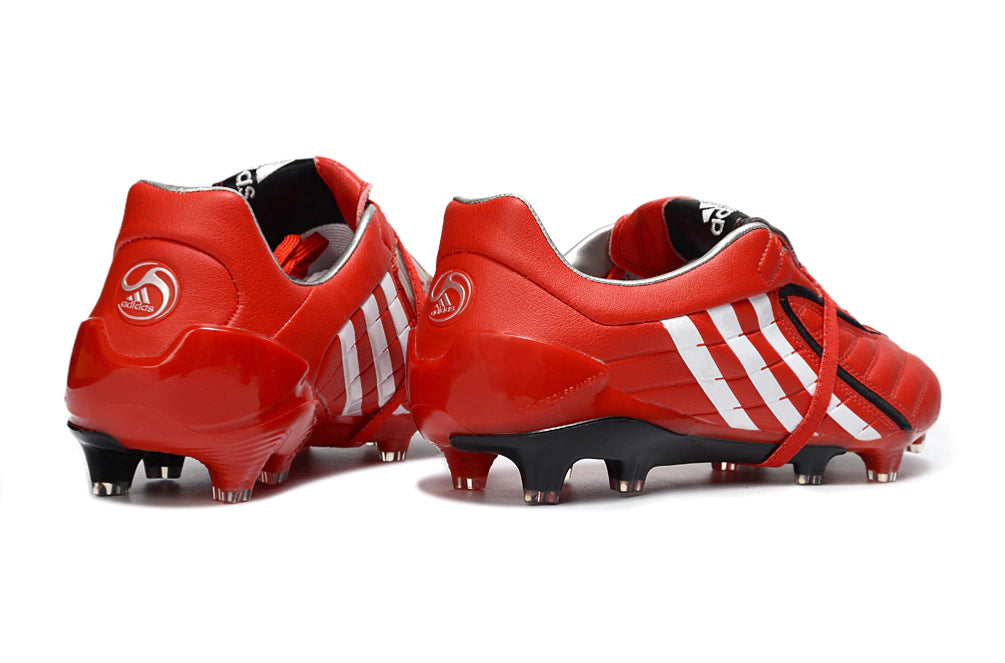 Chuteira Adidas Predator Accelerator FG - Vermelho