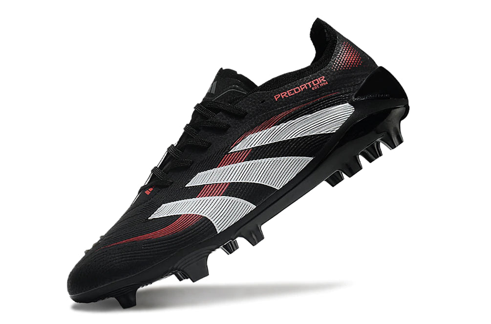 Chuteira Adidas Predator Elite 25 Campo FG - Preto/Branco