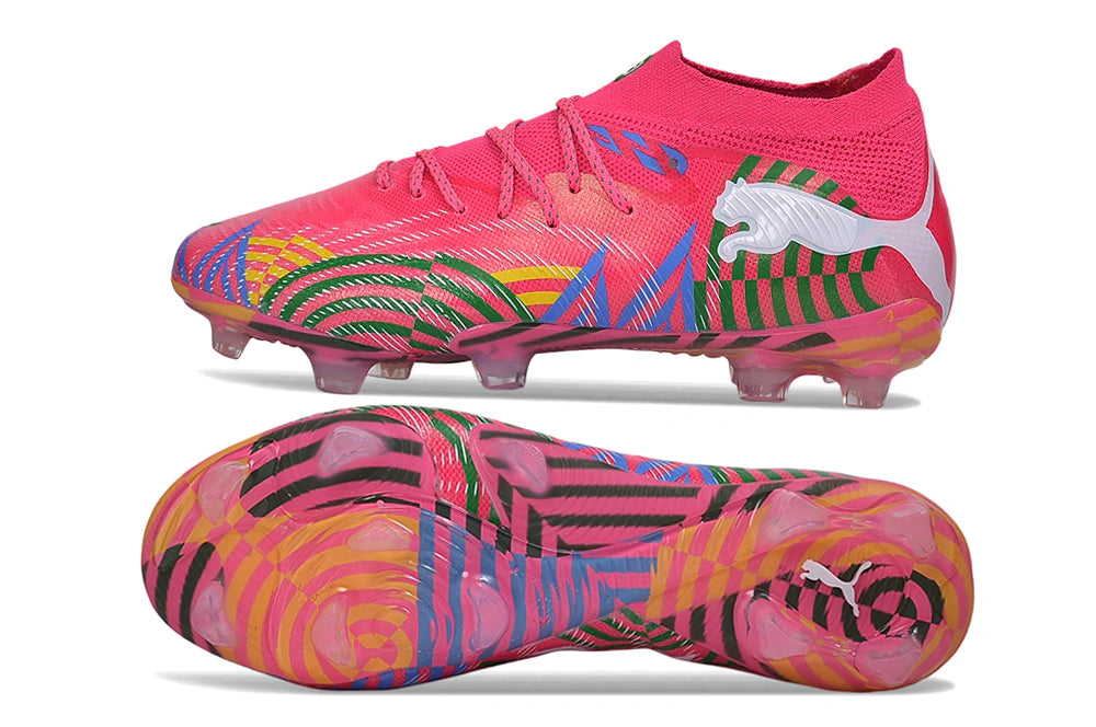 Chuteira Puma Future 8 Ultimate Campo FG - Rosa