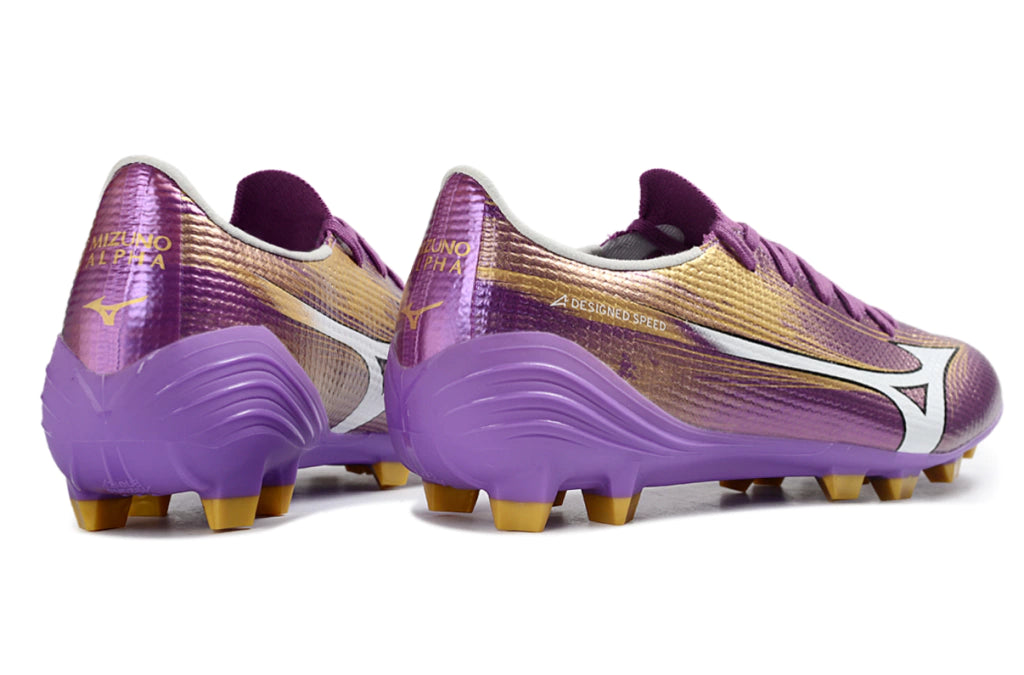 Chuteira Mizuno Alpha Japan 3 FG - Roxo