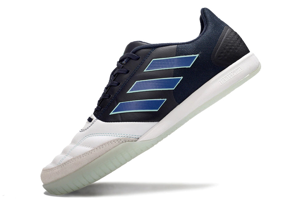Chuteira Adidas Top Sala Futsal - Branco/Azul