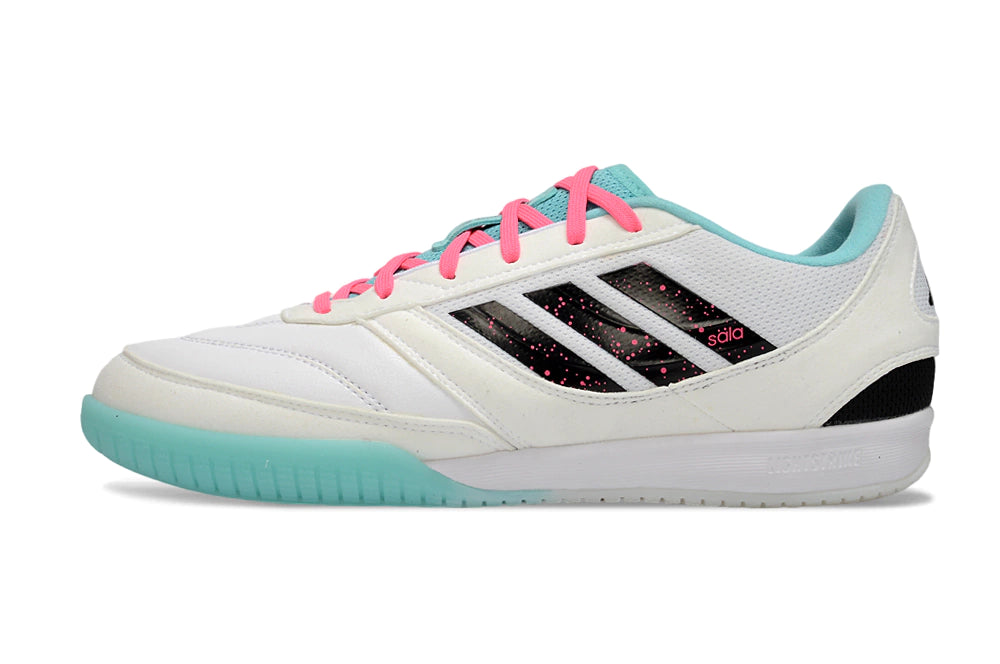 Chuteira Adidas Top Sala Competition Futsal - Branca/Azul