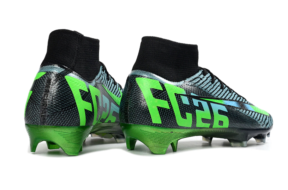 Chuteira Nike Air Zoom Mercurial Superfly 10 Elite Campo - Preto