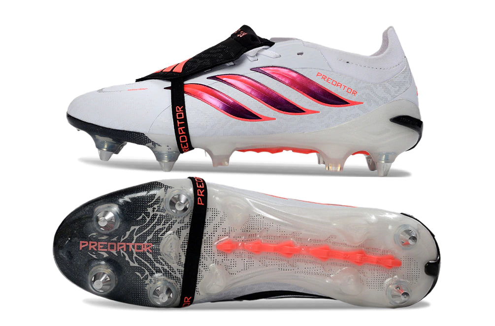 Chuteira Adidas Predator Tongue 26 Elite SG "Chaos vs Control"