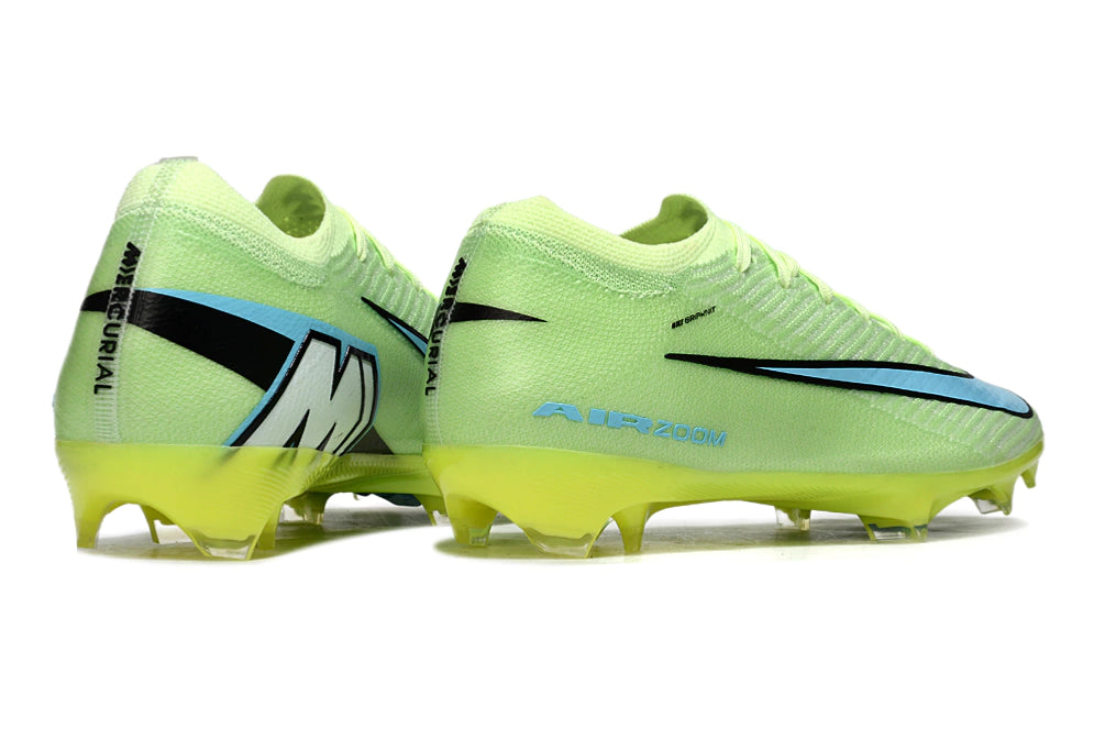 Chuteira Nike Air Zoom Mercurial Vapor 16 Elite FG - Verde/Azul