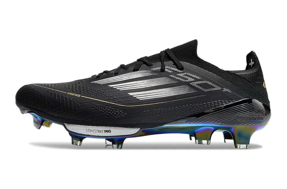 Chuteira Adidas F50.1 Elite Campo - Preto/Cinza