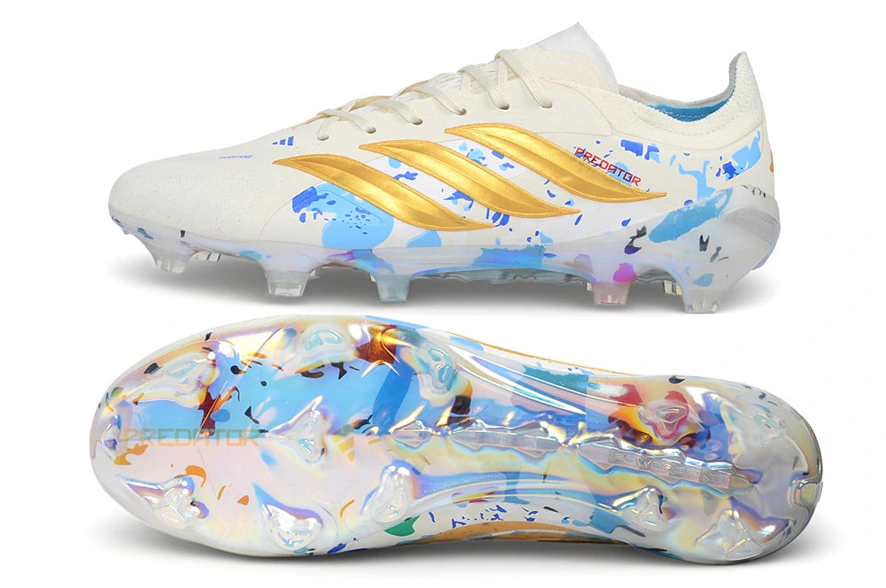 Chuteira Adidas Predator Elite 26 Campo FG - Branco