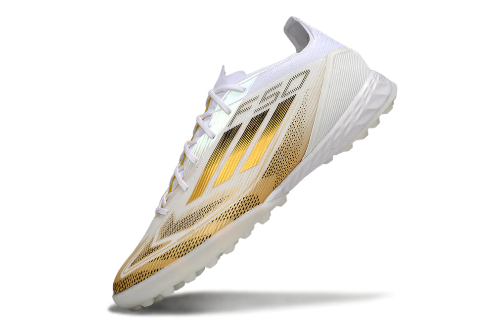 Chuteira Adidas X F50 Pro Society - Branco/Amarelo