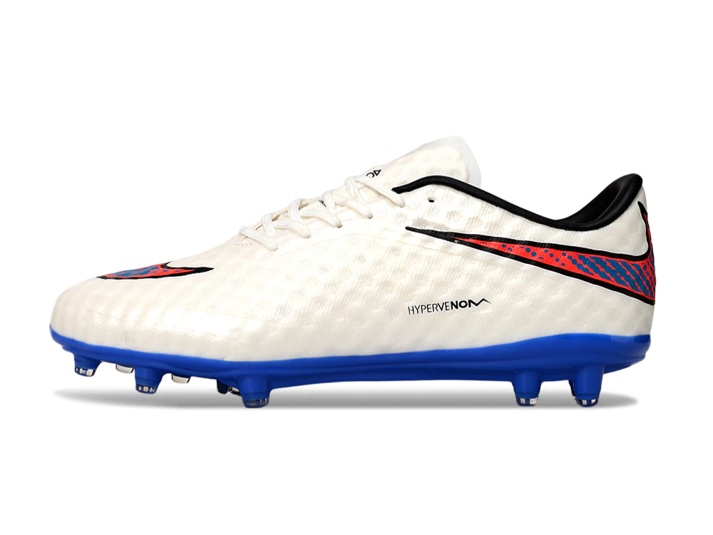 Chuteira Nike Hypervenom Phantom FG - Branco/Azul
