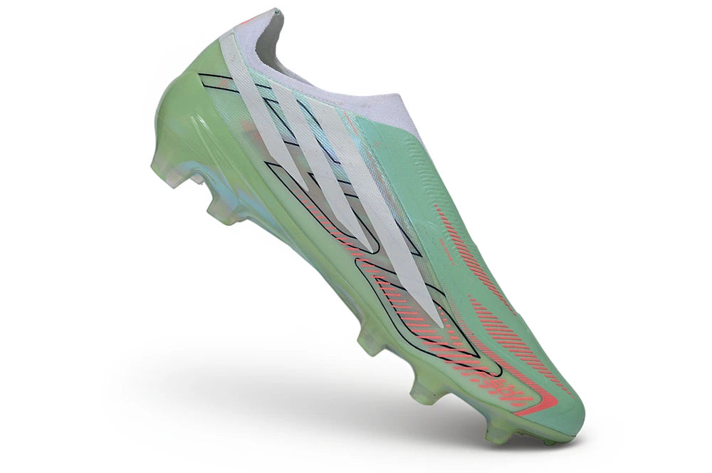 Chuteira Adidas F50 Hyperfast Laceless FG - Verde