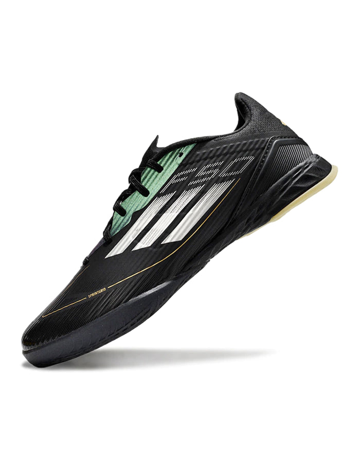 Chuteira Adidas X F50 Futsal - Preto/Branco/Verde