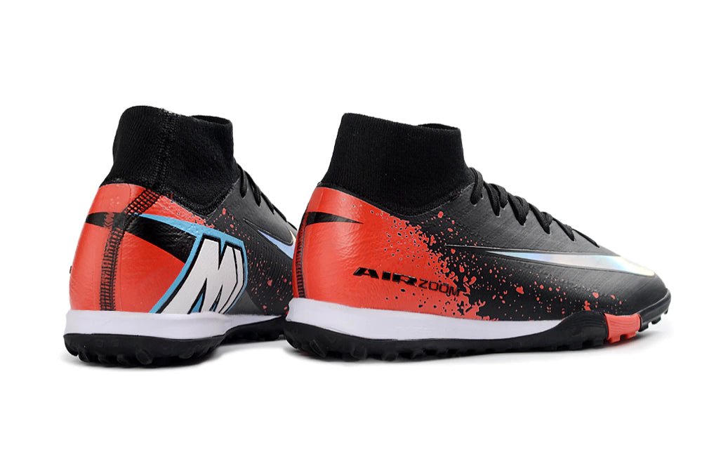 Chuteira Nike Mercurial Superfly 10 Elite Society - Preto/Vermelho