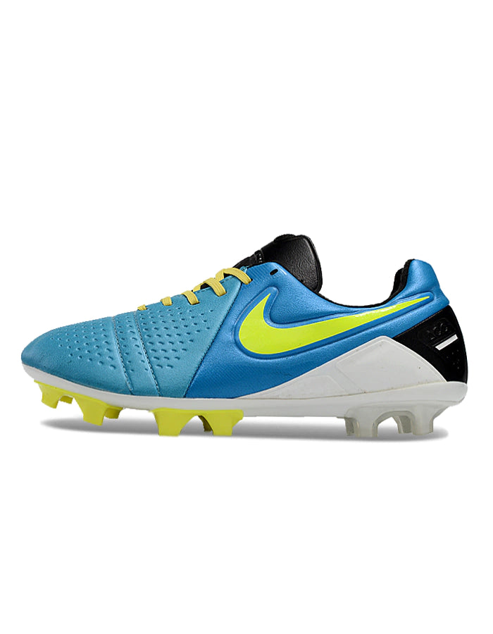 Chuteira Nike Tiempo CTR360 Maestri 3 Campo FG - Preto/Verde/Azul
