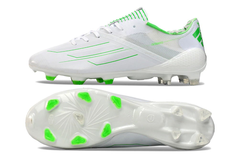 Chuteira Adidas F50 X Campo - Branco/Verde