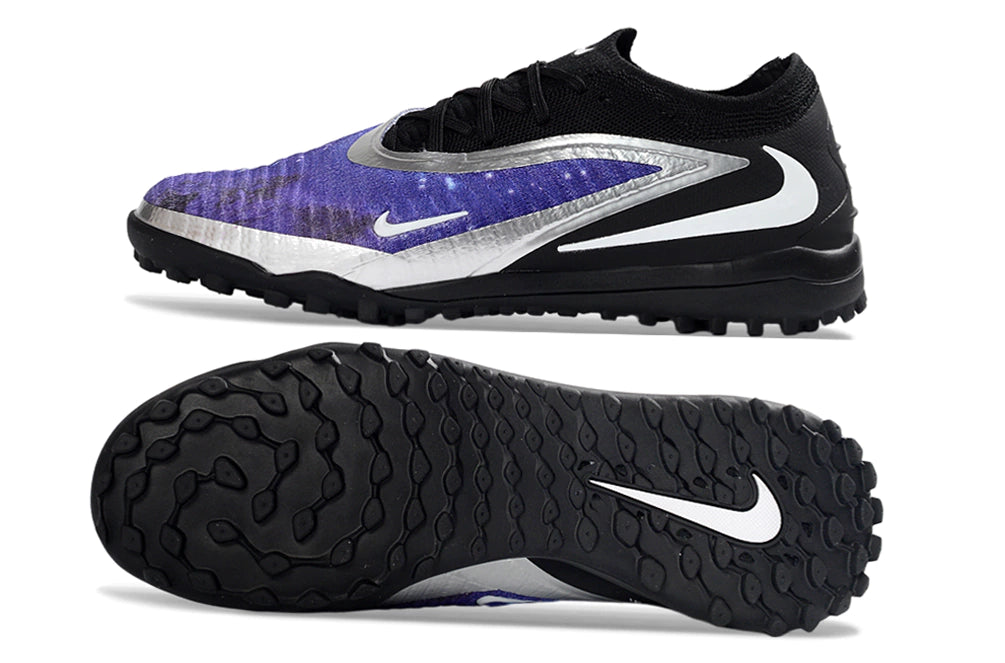 Chuteira Nike Phantom 6 Elite Society TF - Azul/Preto