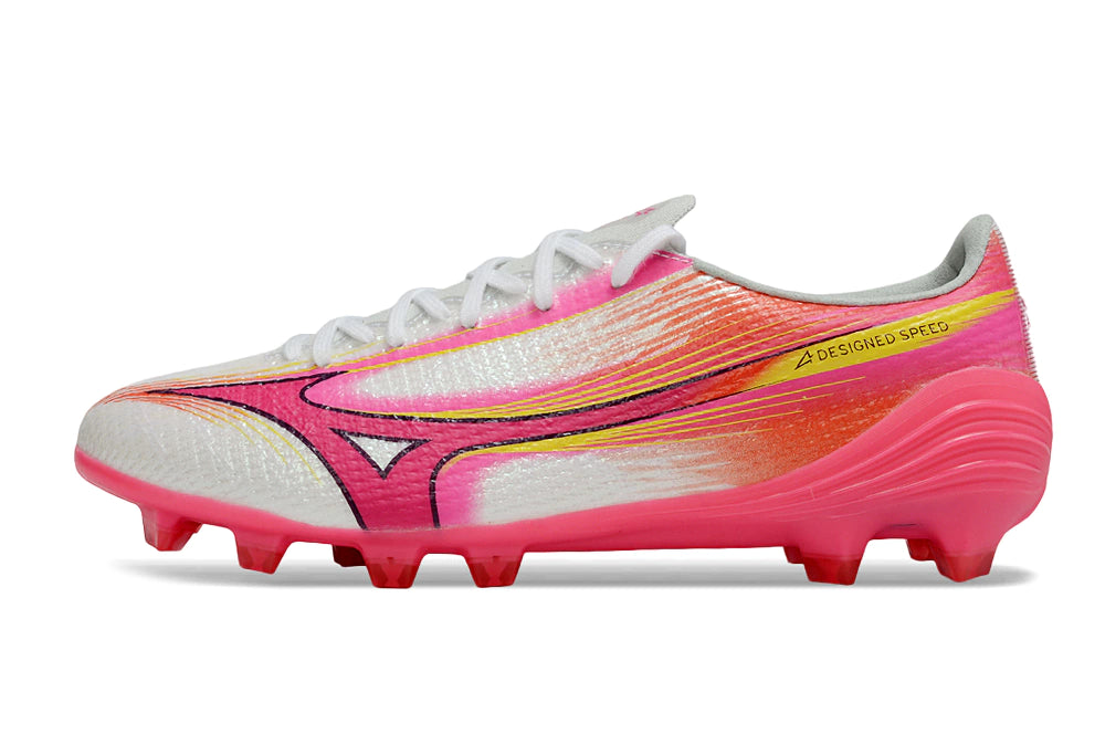 Chuteira Mizuno Alpha Japan 3 FG - Rosa