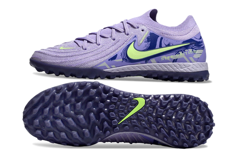 Chuteira Nike Phantom GX 2 Elite Society TF - Roxo/Verde