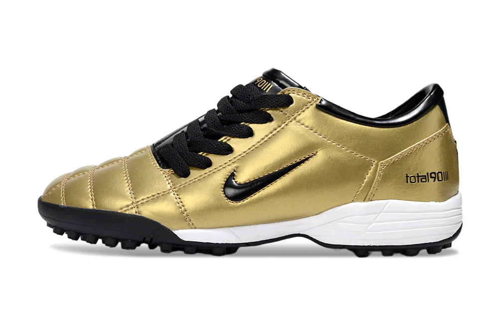 Chuteira Nike Total 90 Society - Dourado/Preto