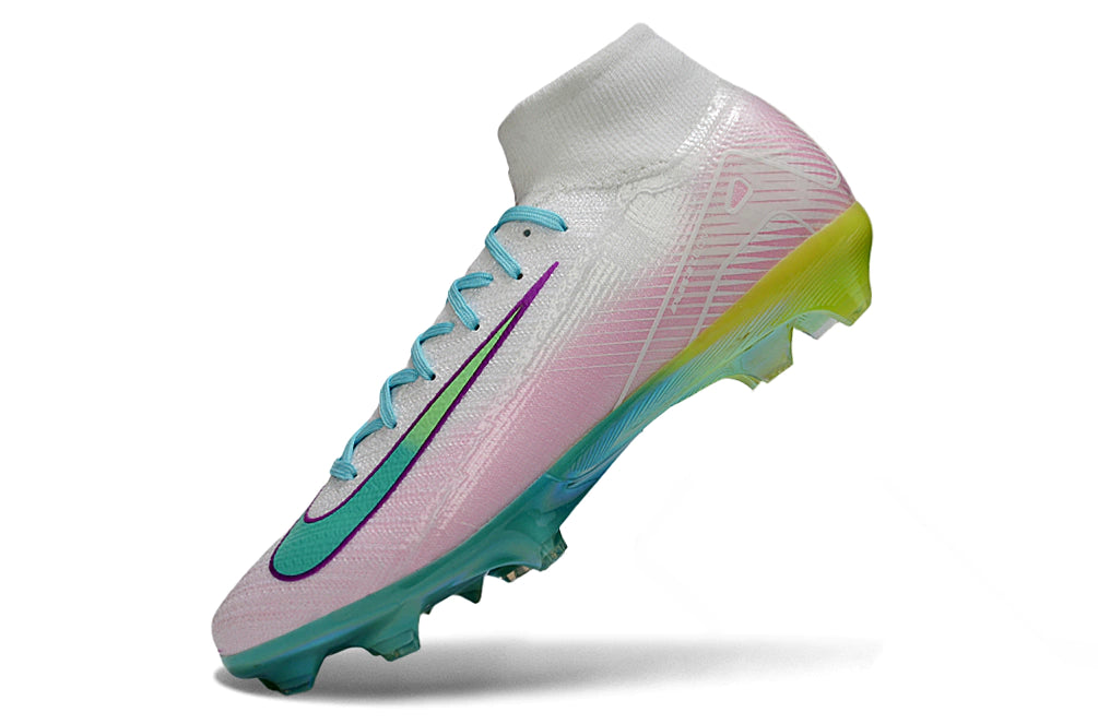 Chuteira Nike Air Zoom Mercurial Superfly 10 Elite Campo - Rosa
