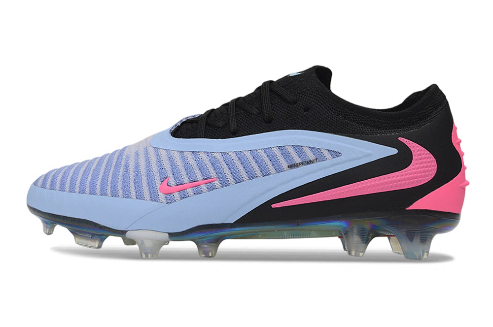 Chuteira Campo NIKE Phantom 6 Elite FG - Azul/Preto