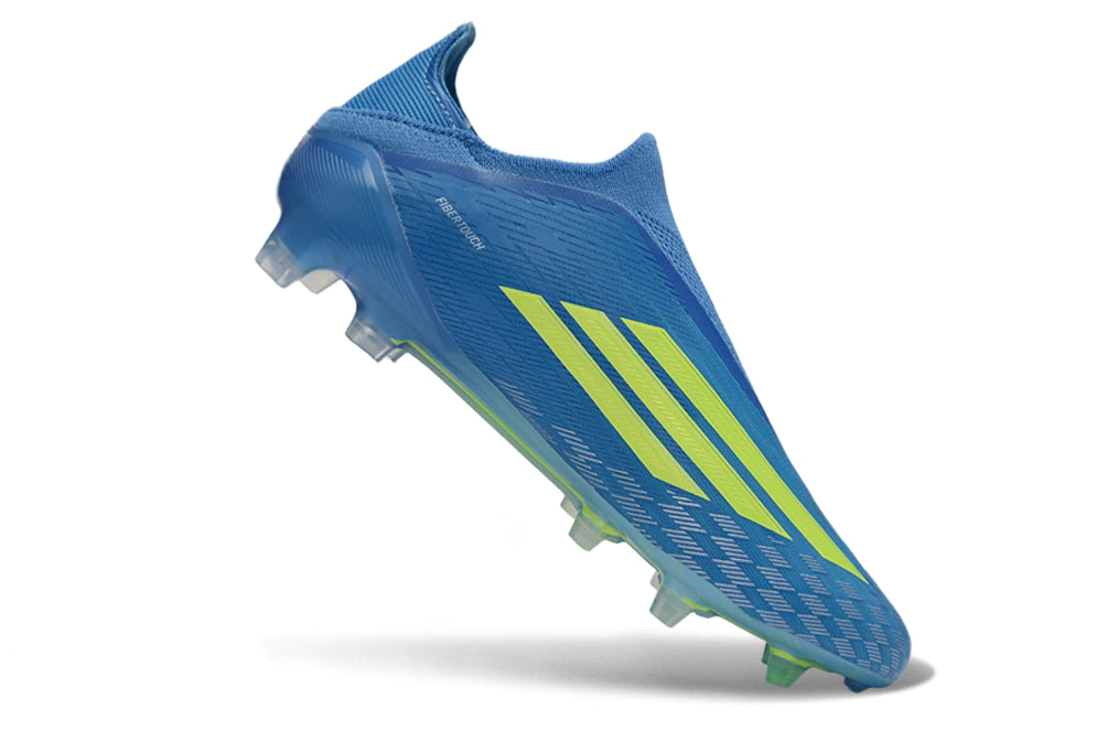Chuteira Adidas F50 X Laceless Campo - Azul