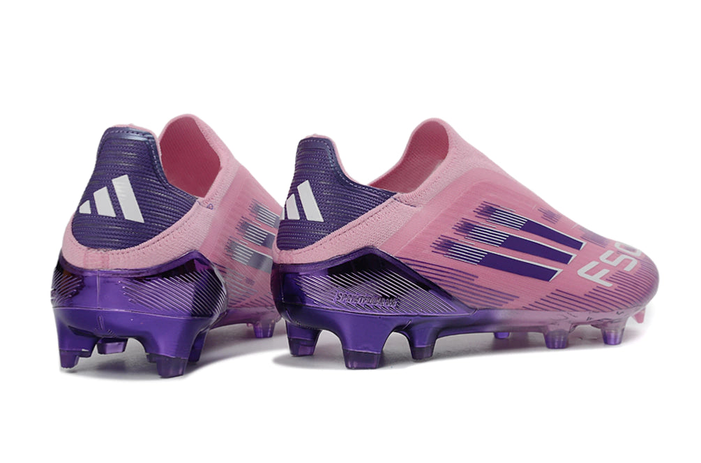 Chuteira Adidas F50+ Elite Campo - Rosa