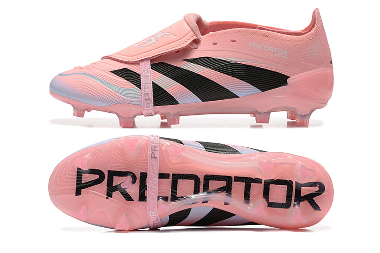 Chuteira Adidas Predator Elite Campo FG - Rosa/Preto