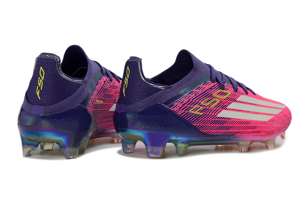 Chuteira Adidas F50 X Campo - Rosa