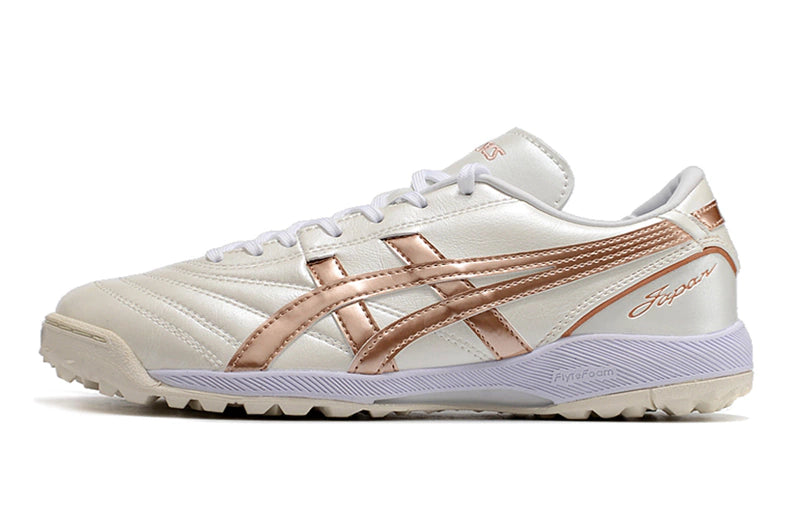 Chuteira Asics Japan Society - Branco/Bege