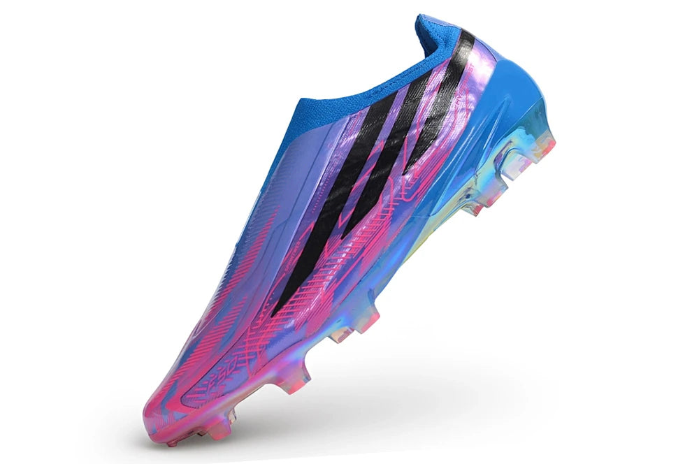 Chuteira Adidas F50 Hyperfast Laceless FG - Roxo