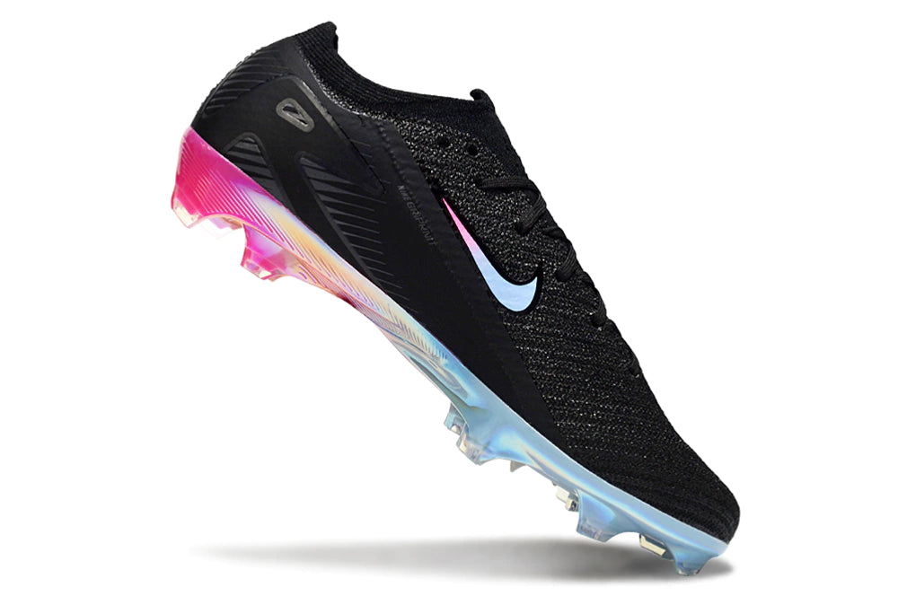 Chuteira Nike Air Zoom Mercurial Vapor 16 Elite FG - Preto/Rosa