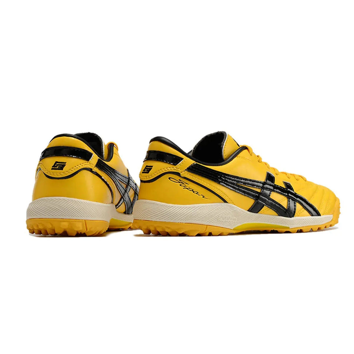 Chuteira Asics Japan Society - Amarelo/Preto