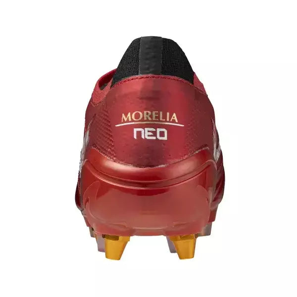 Chuteira Mizuno Morelia Neo 4 SG - Vinho/branco