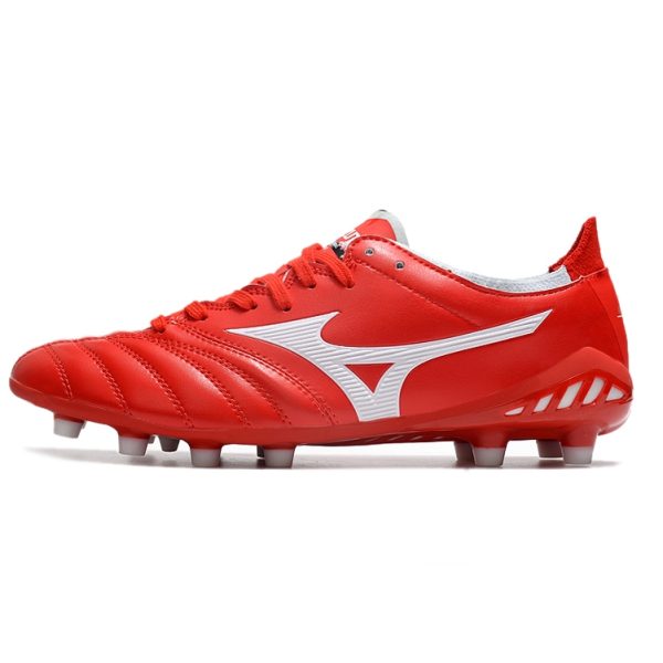 Chuteira Mizuno Morelia Neo 3 Campo FG - Vermelho/Branco