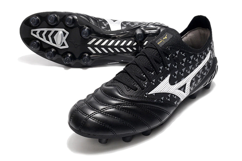 Chuteira Mizuno Morelia Neo 3 Campo FG - Preto/Branco