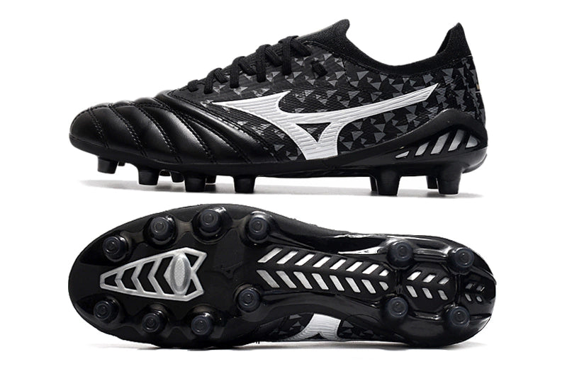 Chuteira Mizuno Morelia Neo 3 Campo FG - Preto/Branco