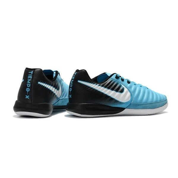 Chuteira Nike Tiempo Legend 7 Finale Futsal - Preto/Azul
