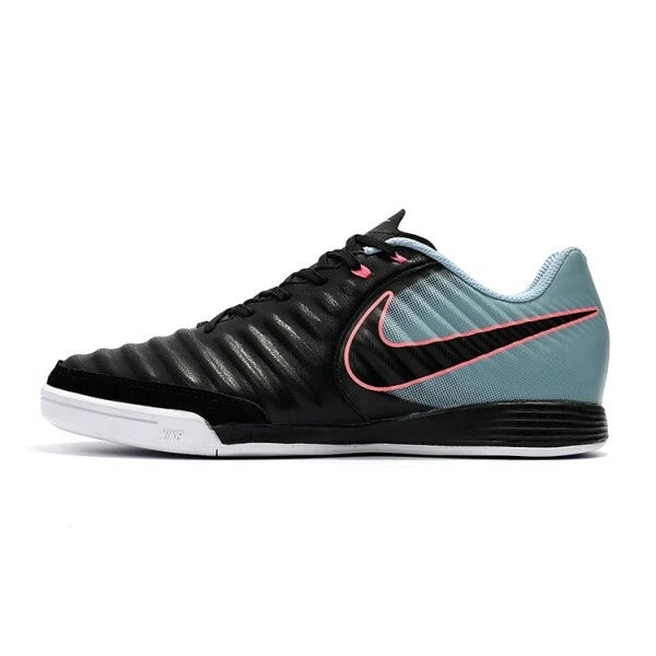 Chuteira Nike Tiempo Legend 7 Academy Futsal - Preto/Azul/Rosa