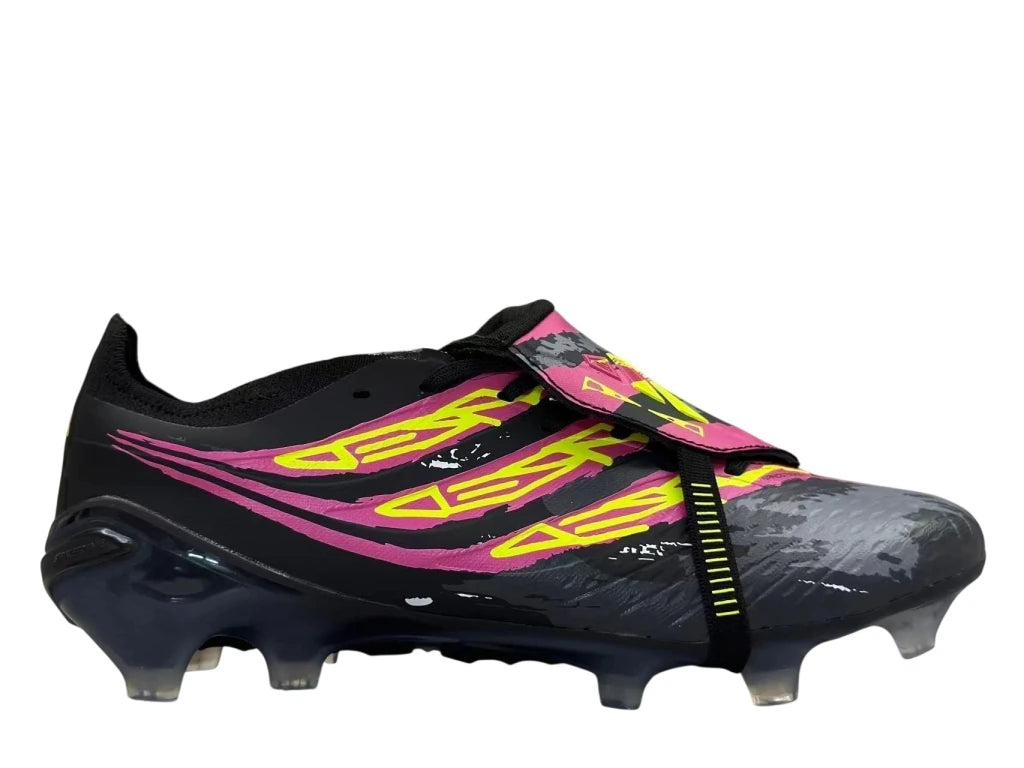 Chuteira Adidas Predator Tongue 26 Elite FG - Preto