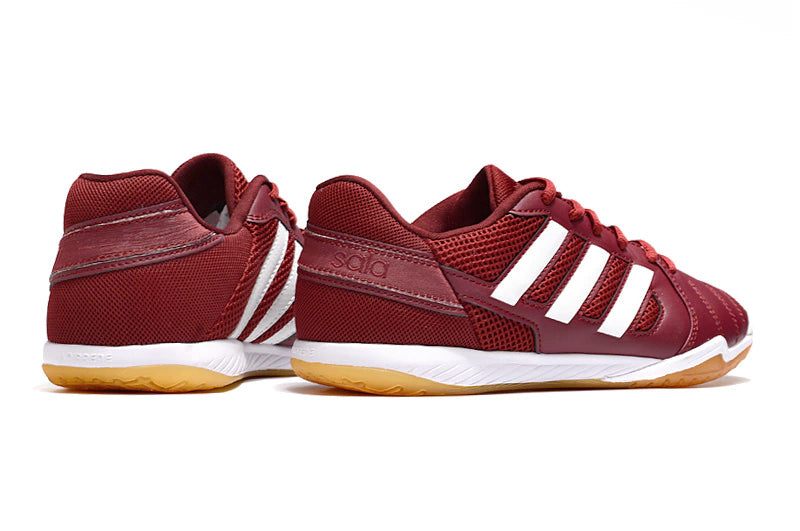 Chuteira Adidas Top Sala Futsal - Vermelho/Branco