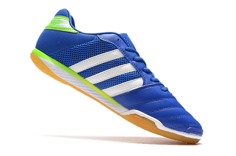 Chuteira Adidas Top Sala Futsal - Azul/Verde