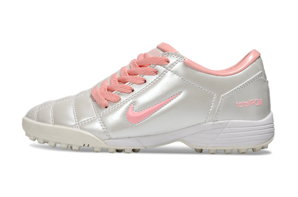 Chuteira Nike Total 90 Society - Prata/Rosa