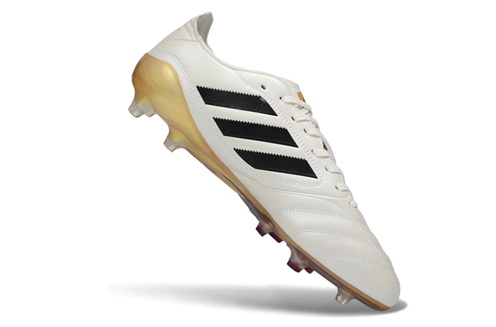 Chuteira Adidas Copa Icon 2 FG - Branco/Dourado