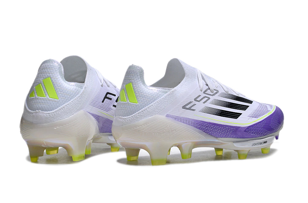 Chuteira Adidas F50.1 Elite Campo - Branco/Roxo