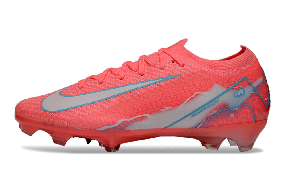 Chuteira Nike Air Zoom Mercurial Vapor 16 Elite FG - Rosa/Azul