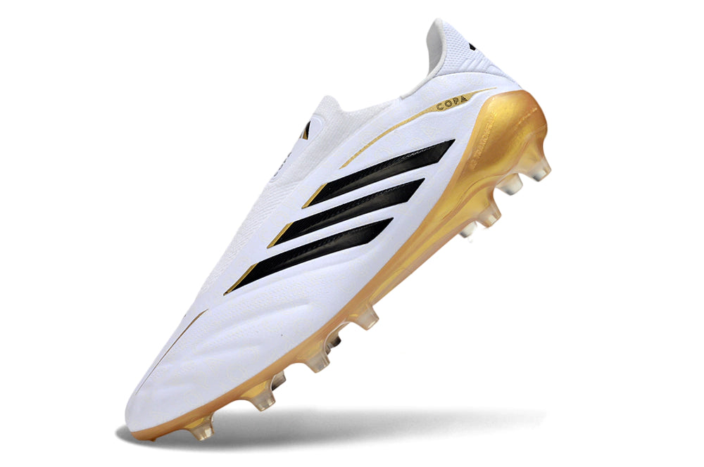 Chuteira Adidas Copa Pure 4 Laceless Elite Campo - Dourada