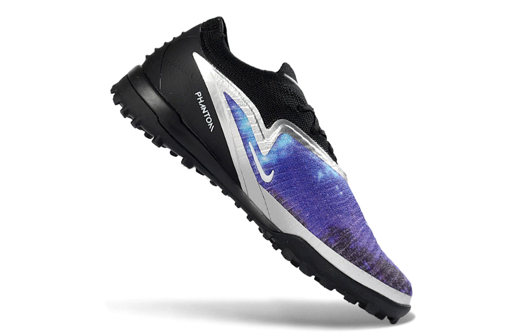 Chuteira Nike Phantom 6 Elite Society TF - Azul/Preto